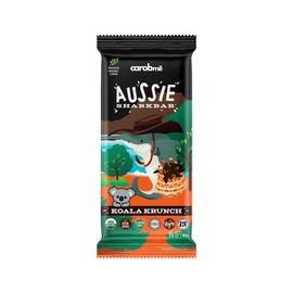 CAROBME ORGANIC KOALA KRUNCH CAROB BAR | Vegan Soy Free Gluten-Free | Caffeine Free Substitute for Chocolate, Candy and chocolate bars