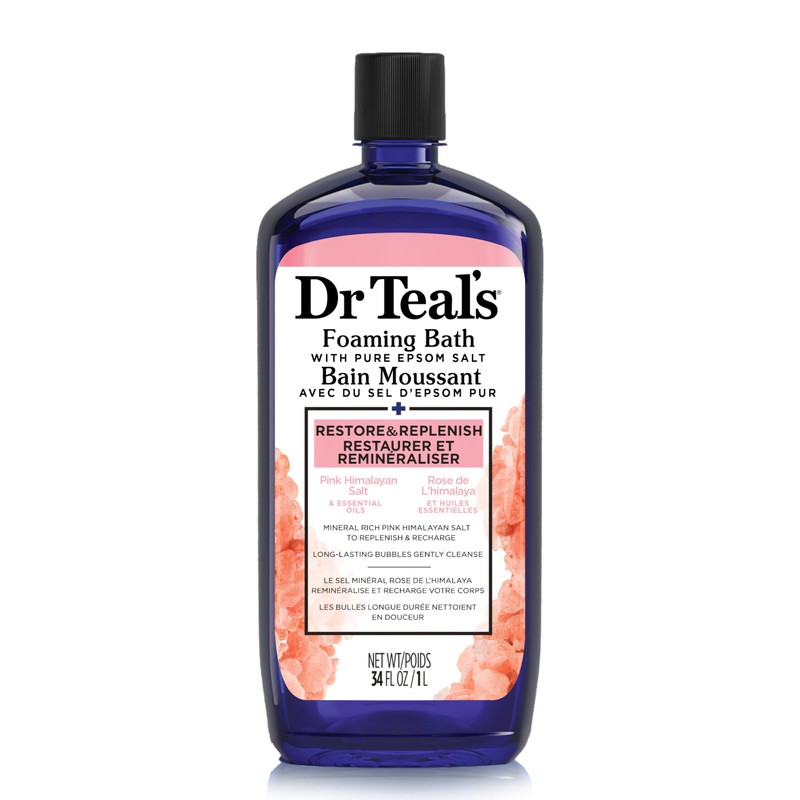 Restore and Replenish Foaming Bath - Pink Himalayan and Pure