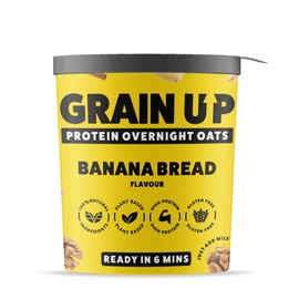 GRAIN UP Banana Bread, Overnight Oats POTS, 8 x 60 g