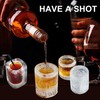 Sidosir Shot Glass Candy Mold Silicone, 9-Cavity Round Silicone Molds