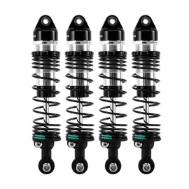 INJORA 88mm Oil Shocks with Progressive Springs for 1/16 Monster Truck Mini Maxx Mini XRT