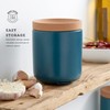 Ceramic and Cork Breathable Garlic Keeper to Allow Air Flow