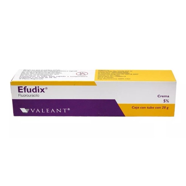 Valeant Efudix (fluorouracilo) Crema 5% Tubo 20 G Valeant