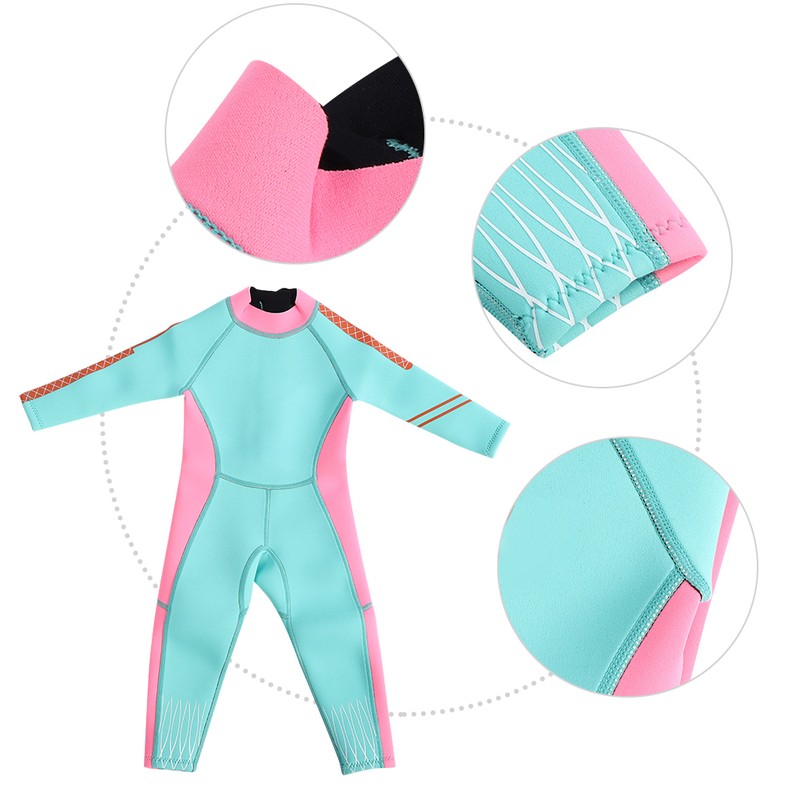 2.5mm Children Diving Wetsuit Kid Swimsuit for Snorkeling Drifting Swimminglight