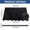 Fabric Sink Skirt for Pedestal Sinks – Waterproof Under Sink