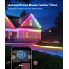 DeckTok Smart 98.4ft Outdoor LED Strip Lights, RGB LED Outdoor