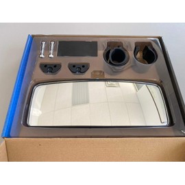 Universal UTV 1 1/2"-2" Roll Bar Mount REARVIEW MIRROR Fits Kawasaki Polaris ROUND ROLL BAR Honda Yamaha Kubota John Deer - 98310