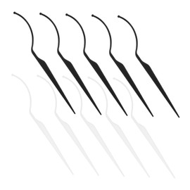 FOMIYES Sets False Eyelash Displaying Tool Eyelash Applicator Acrylic Holder Reusable Lash Display Sticks for Cosmetics Pcs