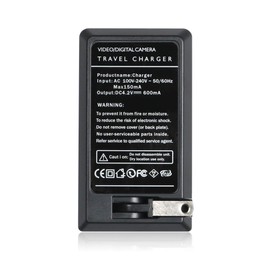 Rainy King NP-80 NP80 Battery Charger for Casio Exilim EX-G1, EX-H5, EX-H50, EX-H60, EX-JE10, EX-N1, EX-N5, EX-N10, EX-N20 (only for casio np80)
