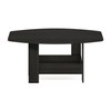 Furinno Simple Design Coffee Table with Storage Compartment, Espresso