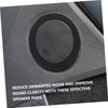 Gatuida 2 Set Auto Speaker Spacer Rings Durable Acoustic Pads