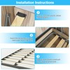 Pack of 50 Slatted Frame Holders, Bed Slat Frame Caps,