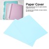 20Pcs Sheet Protector Paper Binding Cover Matte A4 30 Holes