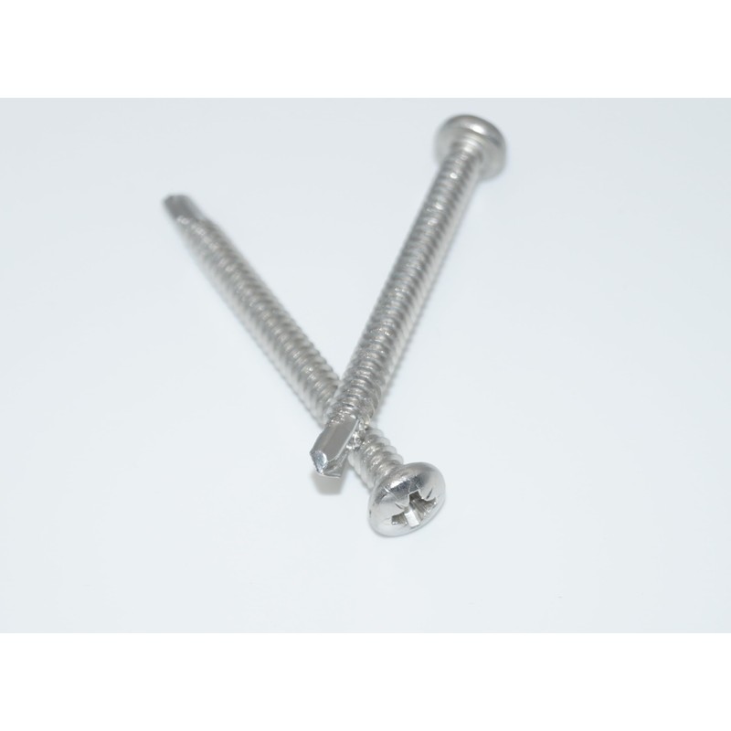 Pozidrive Drilling Screws 2.9 x 19 Pack of 20 Rounded