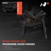 A-Premium Front Driver and Passenger Hood Hinges Compatible with Mitsubishi