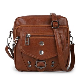 GLITZALL Crossbody Phone Bags for Women,Small Soft Leather Card Wallet Purse Handbags Shoulder Bags Ladies Multifunctional Pouch Bag