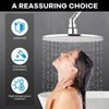 Shower Head Elbow Adapter, All Metal Handheld & Wall-Mounted Shower