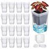 20 Pack 2.5 Inch Small Self Watering Pots for Indoor