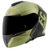FC-Moto Novo Circuit Flip-Up Helmet, Green/Black, M (57/58)