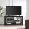 Henn&Hart Rectangular TV Stand for TV's up to 55" in