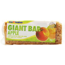 20 Pack of Ma Baker Giant Bar Apple 90 g