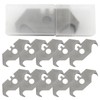 Litoexpe Hook Blade Utility Knife, SK5 Carbon Steel Replacement Blades