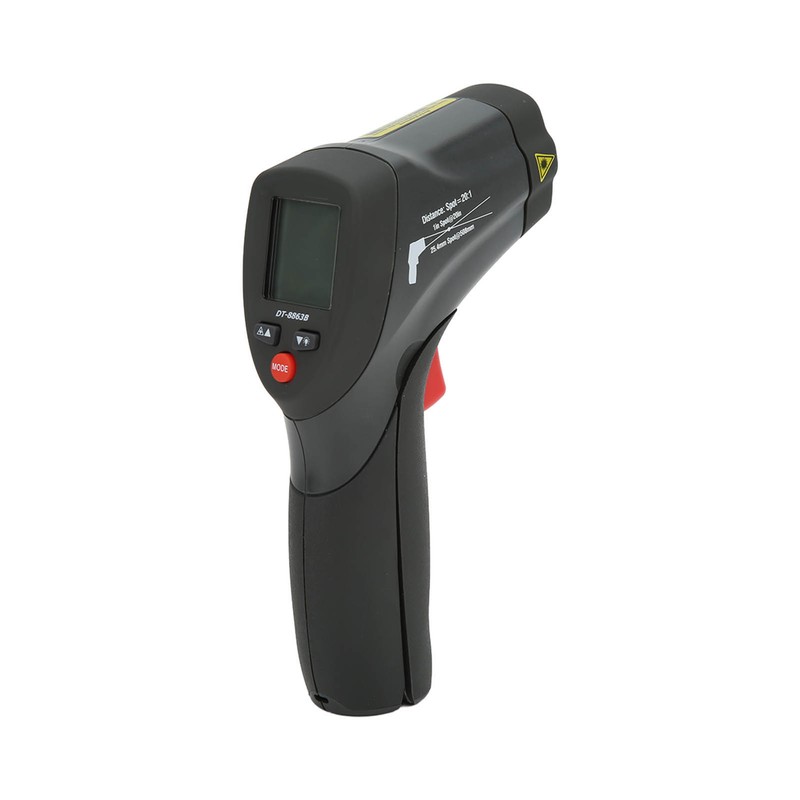 DT‑8863B Dual Lasers Infrared Thermometer Handheld Industrial Electronic Temperature Tester
