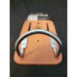 Heavy Duty Vintage Jural Heavy Duty Leather Hammer Holder Tool Belt Accessory H-48 NOS A5