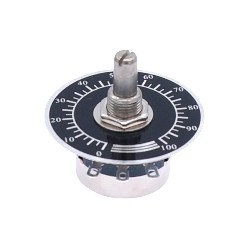 2pcs RV24YN20S Single Turn Carbon Film Rotary Taper Potentiometer Used