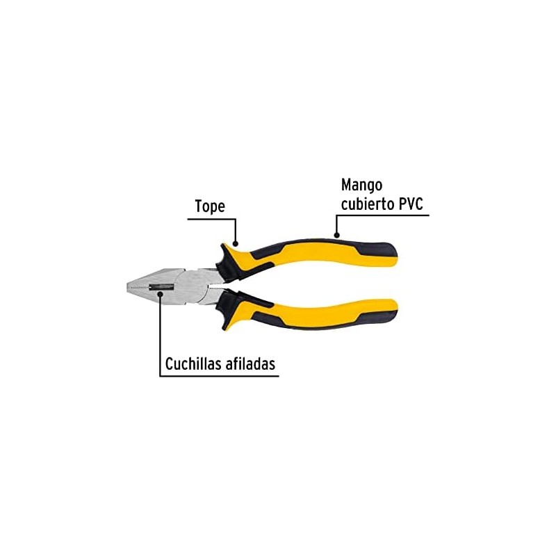 Pretul PEL-6PX, Pinza para electricista 6 mango Comfort Grip