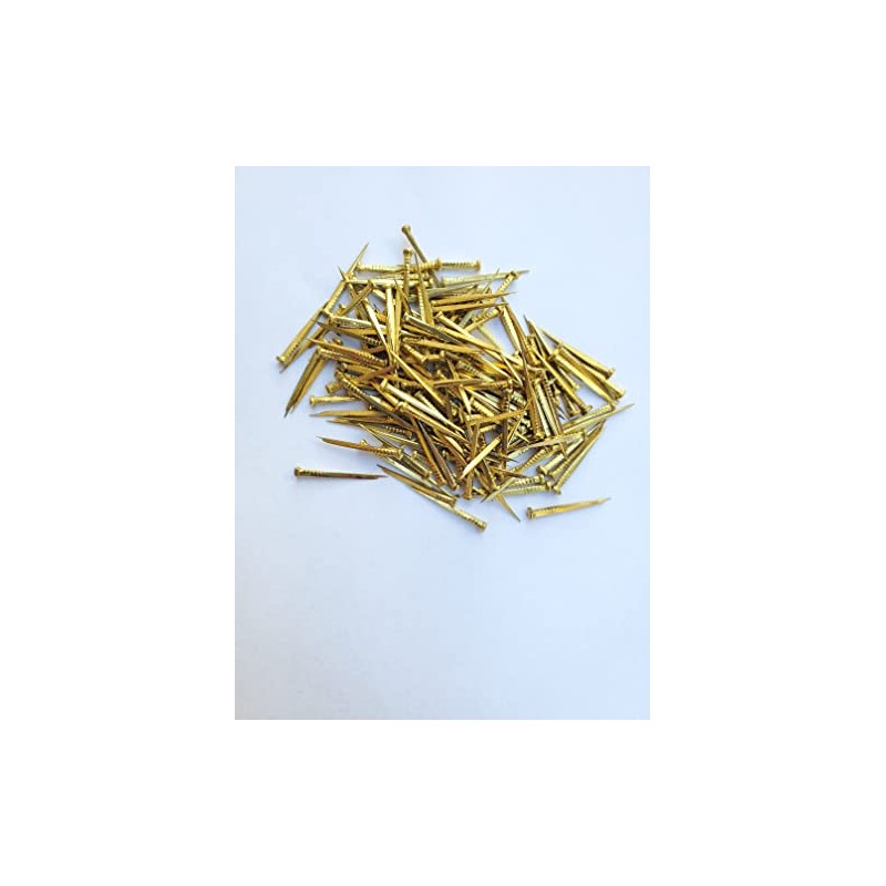 Solid Brass Nails Tacks for Shoes Boots Leather Heels Soles