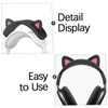 SHOWERORO Adorable Cat Ear Headphone Headband Cover for Durable Wireless