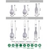 iBasingo Ti1026T Camping Cutlery Set Titanium Folding Spoon Spork Fork