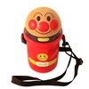 LEC KK317 Anpanman Die-Cut Water Bottle with Straw, 13.5 fl