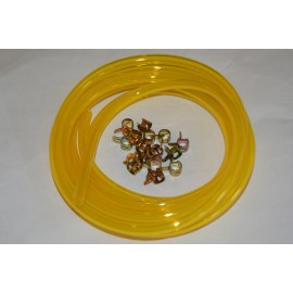 none VINTAGE MINI BIKE GO CART PARTS GAS TANKS CARBURETOR PETCOCK FUEL LINE 3/16 KART