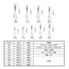 I-Snap Ball Bearings Swivels, Quick Snap, Stainless Steel, #0-10, Set