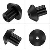 Pack of 16 Stove Grate Rubber Feet, High-Temp Replacement Set