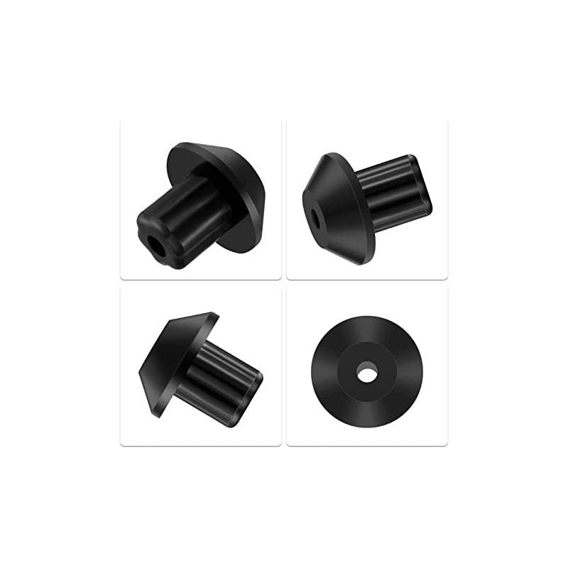 Pack of 16 Stove Grate Rubber Feet, High-Temp Replacement Set