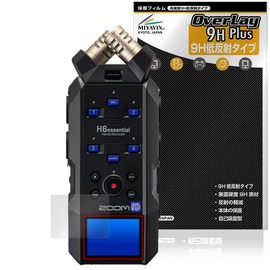 Miyabix ZOOM H6essential Handy Recorder Compatible Protective Film High Hardness 9H Low Reflective PET Hardness Equivalent to Tempered Glass Made in Japan