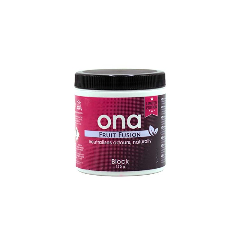ONA Block Fruit Fusion Scent - Odour Eliminator, Neutralise Odours