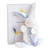 Doudou et Compagnie DC3511 Rabbit Mattress - Comforter with Dummy