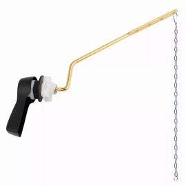 American Standard 2Pack Universal Side Mount Toilet Handle Replacement Kit Toilet Tank Flush Lever - Matte Black