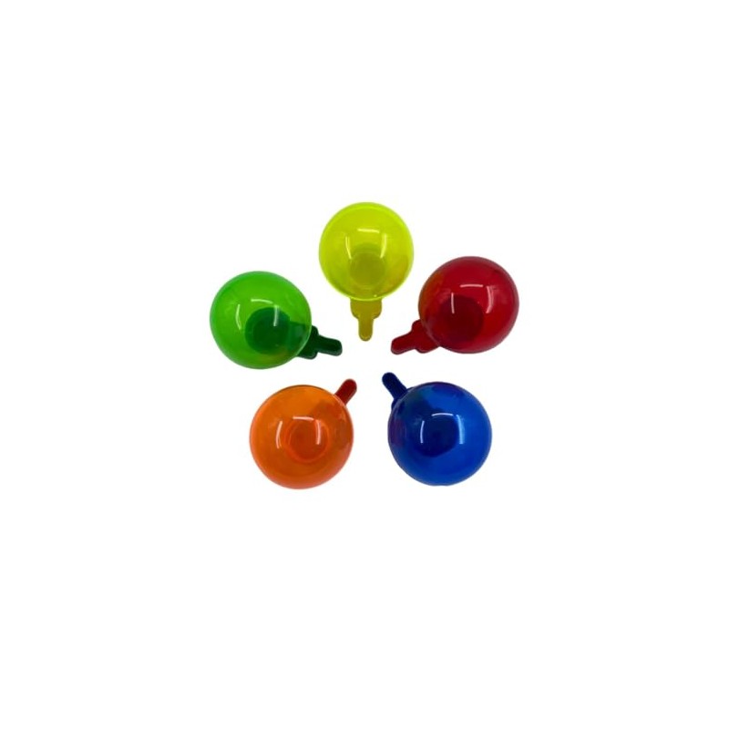 Griper. Paquete de 5 Bebederos/comederos Externos para Canarios Modelo Esfera