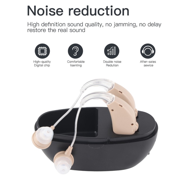 Hearing Aid Wireless Ear Assistance Device Hearing Sound Amplifier for