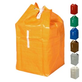 Olithani Commercial Linen Collection Bag, Laundry Bag, Made of Polycaron, 1 Panel, Extra Large, 26.8 gal (120 L), All Purpose Separation (Orange)