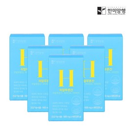 [Hanmi Corporation] Hyaluronic Acid Elastin Collagen Skin Nutrient 500mg 60 Capsules 6 Nights / [한미양행] 히알루론산 먹는 엘라스틴 콜라겐 피부 영양제 500mg 60캡슐 6박