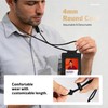 OneTigris RFID Blocking Slim ID Card Badge Holder with Adjustable
