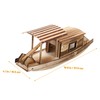 CIYODO Boat Model Decor Stylish Office Boat Decoration for Home