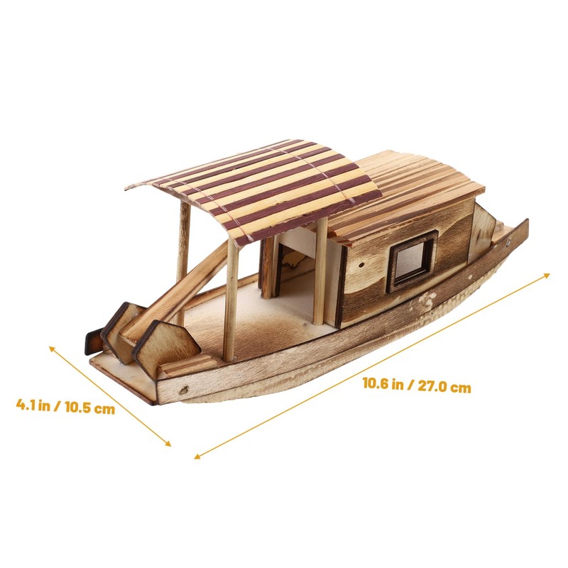 CIYODO Boat Model Decor Stylish Office Boat Decoration for Home