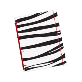 flexiNotes Notepad A5 Type: Zebra, Dotter, 125 Squared Sheets - Ring M